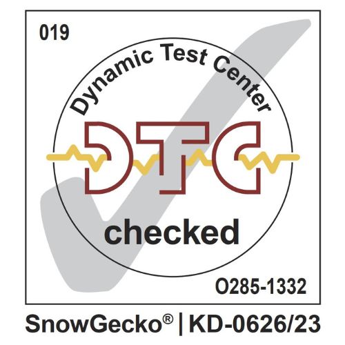 Logo SnowGecko entspricht der Schweizer Schneekettenverordnung